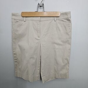 Talbots Light Tan Women's Perfect Bermuda Shorts